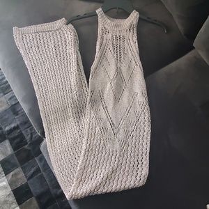 🛑SOLD🛑Metallic Cover Up Dress Size S/M Never worn